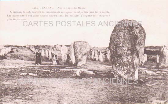 Cartes postales anciennes > CARTES POSTALES > carte postale ancienne > cartes-postales-ancienne.com Bretagne Carnac