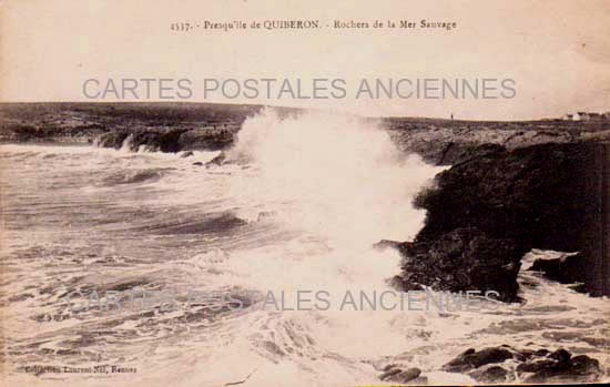 Cartes postales anciennes > CARTES POSTALES > carte postale ancienne > cartes-postales-ancienne.com Bretagne Quiberon