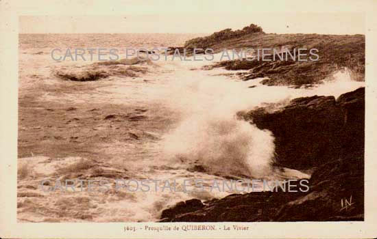 Cartes postales anciennes > CARTES POSTALES > carte postale ancienne > cartes-postales-ancienne.com Bretagne Quiberon