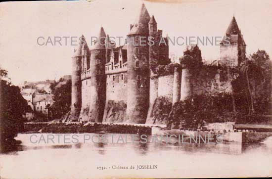 Cartes postales anciennes > CARTES POSTALES > carte postale ancienne > cartes-postales-ancienne.com Bretagne Josselin