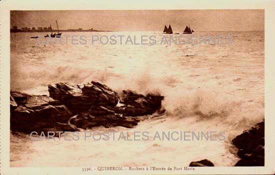 Cartes postales anciennes > CARTES POSTALES > carte postale ancienne > cartes-postales-ancienne.com Bretagne Quiberon