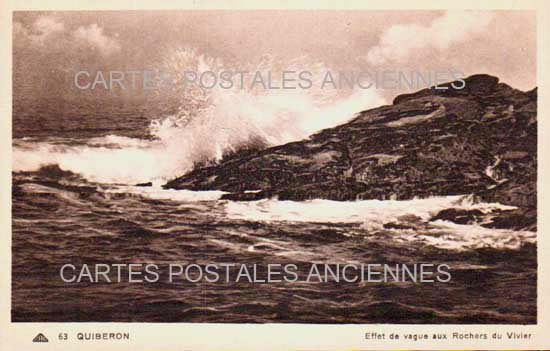 Cartes postales anciennes > CARTES POSTALES > carte postale ancienne > cartes-postales-ancienne.com Bretagne Quiberon