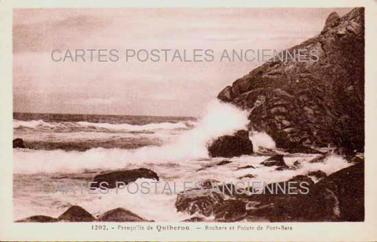 Cartes postales anciennes > CARTES POSTALES > carte postale ancienne > cartes-postales-ancienne.com Bretagne Quiberon