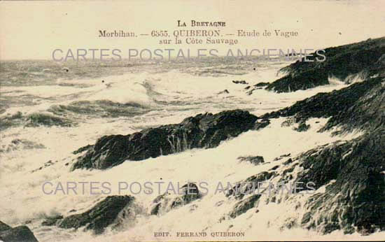 Cartes postales anciennes > CARTES POSTALES > carte postale ancienne > cartes-postales-ancienne.com Bretagne Quiberon