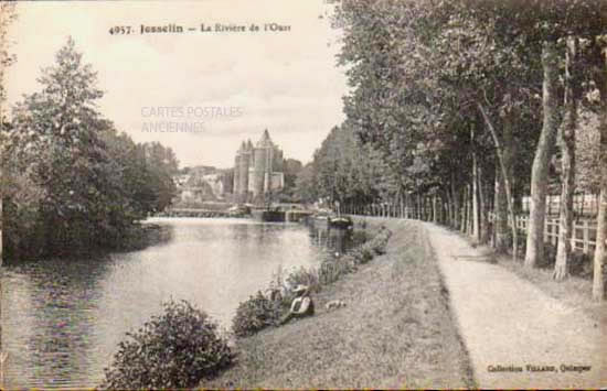 Cartes postales anciennes > CARTES POSTALES > carte postale ancienne > cartes-postales-ancienne.com Bretagne Josselin