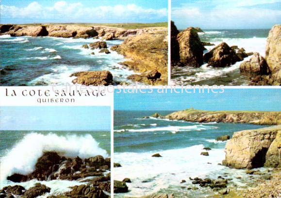 Cartes postales anciennes > CARTES POSTALES > carte postale ancienne > cartes-postales-ancienne.com Bretagne Quiberon