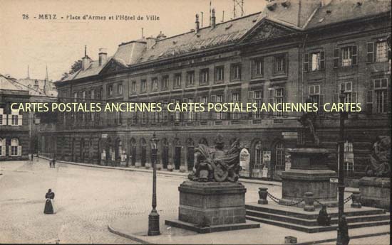 Cartes postales anciennes > CARTES POSTALES > carte postale ancienne > cartes-postales-ancienne.com Grand est Moselle Metz