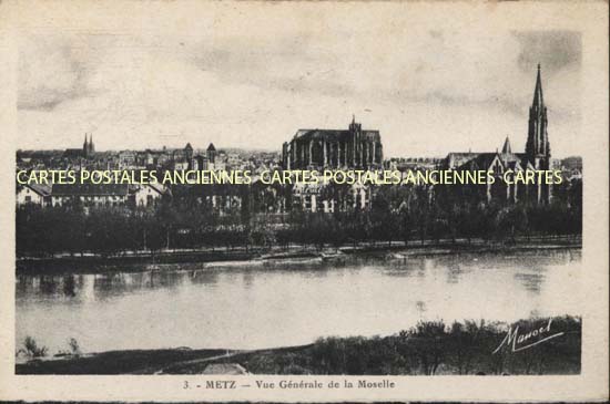 Cartes postales anciennes > CARTES POSTALES > carte postale ancienne > cartes-postales-ancienne.com Grand est Moselle Metz