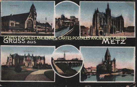 Cartes postales anciennes > CARTES POSTALES > carte postale ancienne > cartes-postales-ancienne.com Grand est Moselle Metz