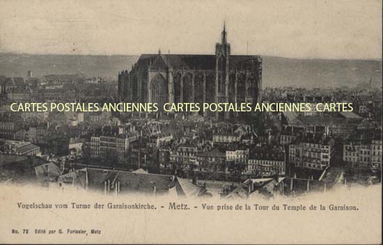 Cartes postales anciennes > CARTES POSTALES > carte postale ancienne > cartes-postales-ancienne.com Grand est Moselle Metz