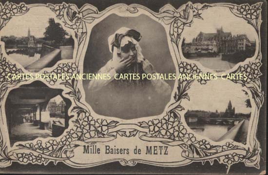 Cartes postales anciennes > CARTES POSTALES > carte postale ancienne > cartes-postales-ancienne.com Grand est Moselle Metz