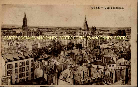 Cartes postales anciennes > CARTES POSTALES > carte postale ancienne > cartes-postales-ancienne.com Grand est Moselle Metz