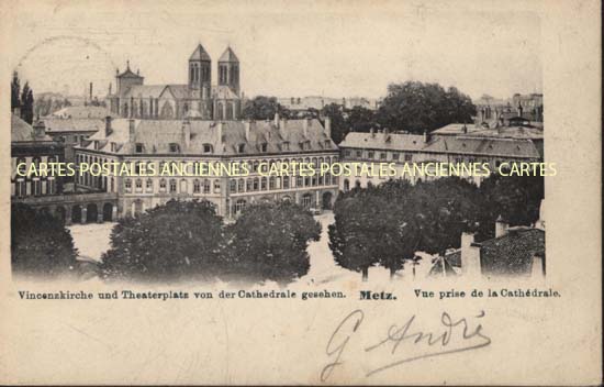 Cartes postales anciennes > CARTES POSTALES > carte postale ancienne > cartes-postales-ancienne.com Grand est Moselle Metz