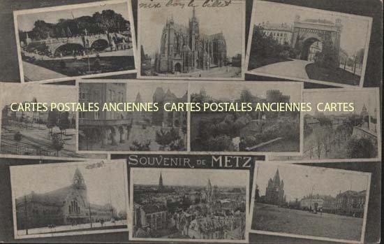 Cartes postales anciennes > CARTES POSTALES > carte postale ancienne > cartes-postales-ancienne.com Grand est Moselle Metz