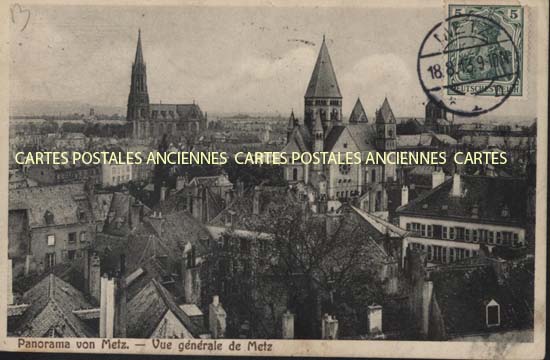 Cartes postales anciennes > CARTES POSTALES > carte postale ancienne > cartes-postales-ancienne.com Grand est Moselle Metz