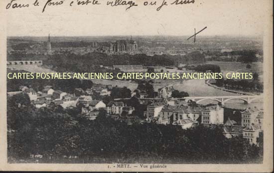 Cartes postales anciennes > CARTES POSTALES > carte postale ancienne > cartes-postales-ancienne.com Grand est Moselle Metz