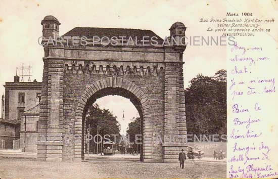 Cartes postales anciennes > CARTES POSTALES > carte postale ancienne > cartes-postales-ancienne.com Grand est Moselle Metz