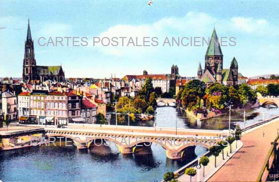 Cartes postales anciennes > CARTES POSTALES > carte postale ancienne > cartes-postales-ancienne.com Grand est Moselle Metz