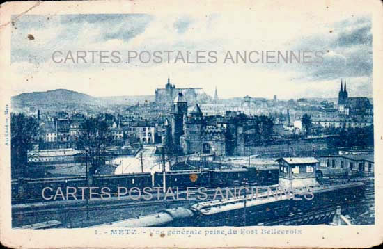 Cartes postales anciennes > CARTES POSTALES > carte postale ancienne > cartes-postales-ancienne.com Grand est Moselle Metz