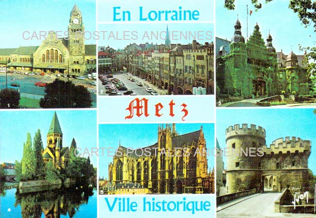 Cartes postales anciennes > CARTES POSTALES > carte postale ancienne > cartes-postales-ancienne.com Grand est Moselle Metz