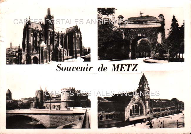 Cartes postales anciennes > CARTES POSTALES > carte postale ancienne > cartes-postales-ancienne.com Grand est Moselle Metz