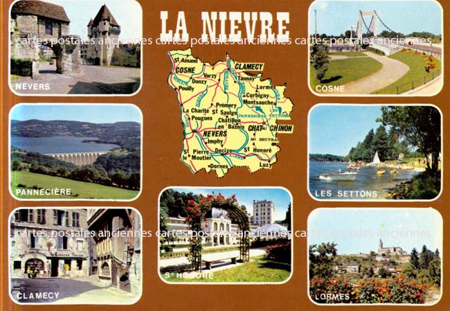 Cartes postales anciennes > CARTES POSTALES > carte postale ancienne > cartes-postales-ancienne.com Bourgogne franche comte Nievre