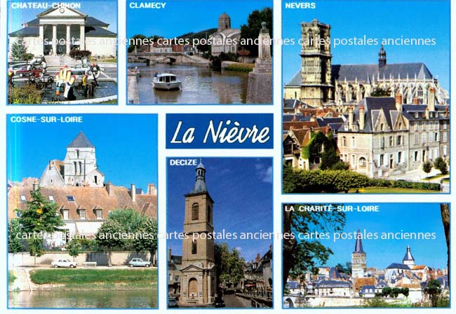 Cartes postales anciennes > CARTES POSTALES > carte postale ancienne > cartes-postales-ancienne.com Bourgogne franche comte Nievre