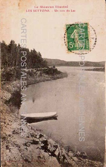 Cartes postales anciennes > CARTES POSTALES > carte postale ancienne > cartes-postales-ancienne.com Bourgogne franche comte Nievre Les Settons