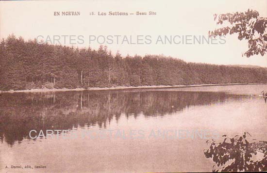 Cartes postales anciennes > CARTES POSTALES > carte postale ancienne > cartes-postales-ancienne.com Bourgogne franche comte Nievre Les Settons