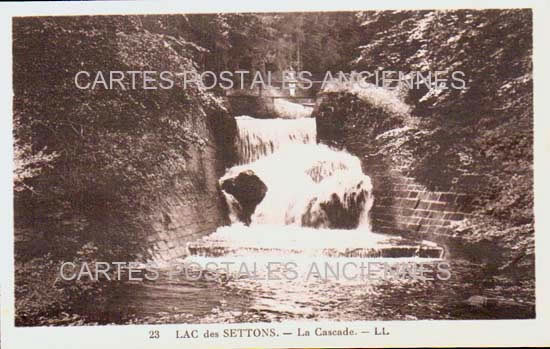 Cartes postales anciennes > CARTES POSTALES > carte postale ancienne > cartes-postales-ancienne.com Bourgogne franche comte Nievre Les Settons