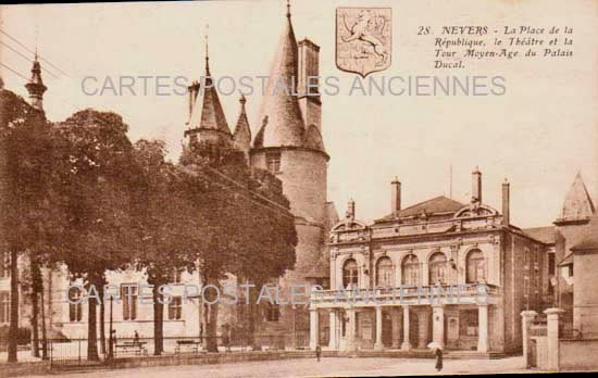 Cartes postales anciennes > CARTES POSTALES > carte postale ancienne > cartes-postales-ancienne.com Bourgogne franche comte Nievre Nevers