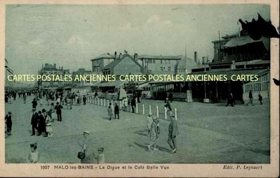 Cartes postales anciennes > CARTES POSTALES > carte postale ancienne > cartes-postales-ancienne.com Hauts de france Malo Les Bains