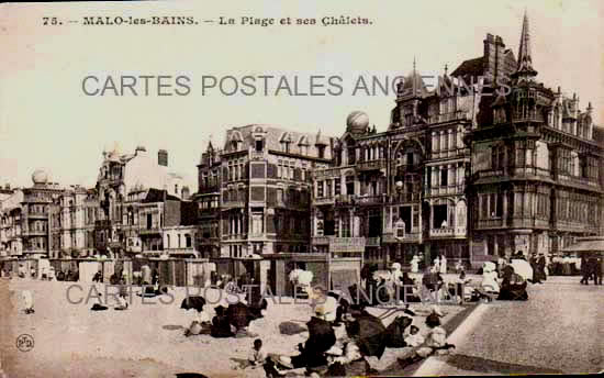 Cartes postales anciennes > CARTES POSTALES > carte postale ancienne > cartes-postales-ancienne.com Hauts de france Malo Les Bains