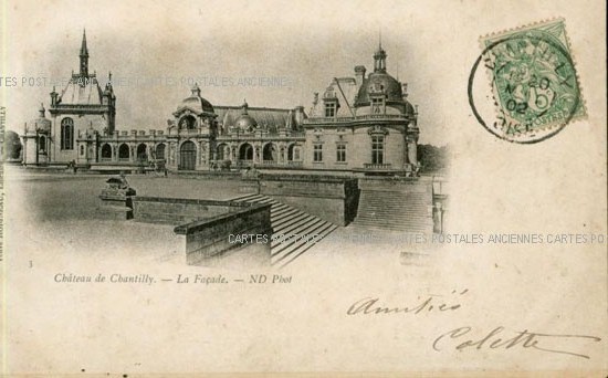 Cartes postales anciennes > CARTES POSTALES > carte postale ancienne > cartes-postales-ancienne.com Hauts de france Oise Chantilly