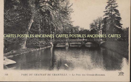 Cartes postales anciennes > CARTES POSTALES > carte postale ancienne > cartes-postales-ancienne.com Hauts de france Chantilly