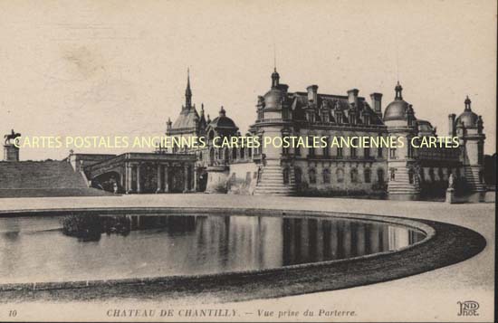 Cartes postales anciennes > CARTES POSTALES > carte postale ancienne > cartes-postales-ancienne.com Hauts de france Chantilly