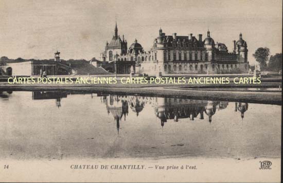 Cartes postales anciennes > CARTES POSTALES > carte postale ancienne > cartes-postales-ancienne.com Hauts de france Chantilly