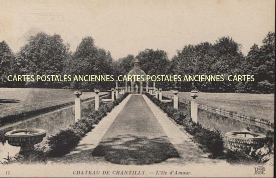 Cartes postales anciennes > CARTES POSTALES > carte postale ancienne > cartes-postales-ancienne.com Hauts de france Chantilly