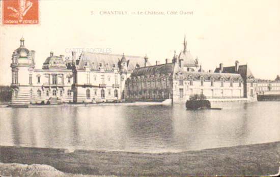 Cartes postales anciennes > CARTES POSTALES > carte postale ancienne > cartes-postales-ancienne.com Hauts de france Chantilly