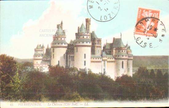 Cartes postales anciennes > CARTES POSTALES > carte postale ancienne > cartes-postales-ancienne.com Hauts de france Pierrefonds