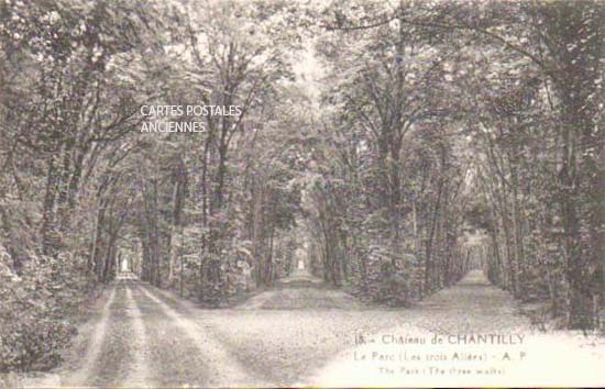 Cartes postales anciennes > CARTES POSTALES > carte postale ancienne > cartes-postales-ancienne.com Hauts de france Oise Chantilly