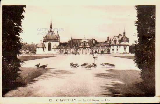 Cartes postales anciennes > CARTES POSTALES > carte postale ancienne > cartes-postales-ancienne.com Hauts de france Oise Chantilly