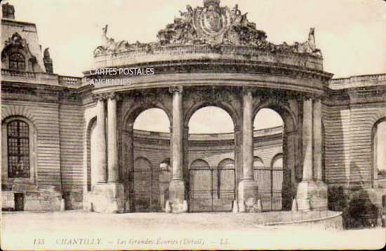 Cartes postales anciennes > CARTES POSTALES > carte postale ancienne > cartes-postales-ancienne.com Hauts de france Oise Chantilly