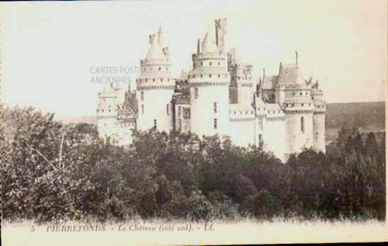 Cartes postales anciennes > CARTES POSTALES > carte postale ancienne > cartes-postales-ancienne.com Hauts de france Oise Pierrefonds