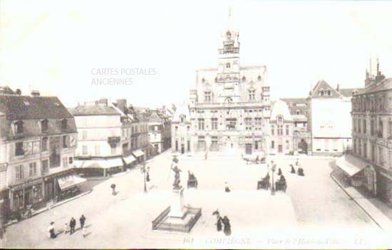 Cartes postales anciennes > CARTES POSTALES > carte postale ancienne > cartes-postales-ancienne.com Hauts de france Oise Compiegne