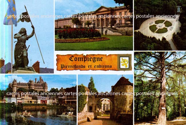 Cartes postales anciennes > CARTES POSTALES > carte postale ancienne > cartes-postales-ancienne.com Hauts de france Oise Compiegne