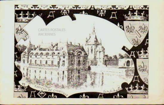 Cartes postales anciennes > CARTES POSTALES > carte postale ancienne > cartes-postales-ancienne.com Hauts de france Oise Chantilly