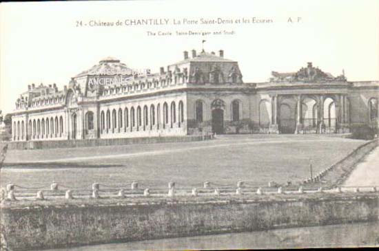 Cartes postales anciennes > CARTES POSTALES > carte postale ancienne > cartes-postales-ancienne.com Hauts de france Oise Chantilly