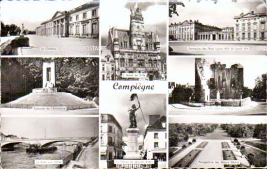 Cartes postales anciennes > CARTES POSTALES > carte postale ancienne > cartes-postales-ancienne.com Hauts de france Oise Compiegne