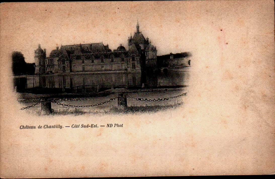 Cartes postales anciennes > CARTES POSTALES > carte postale ancienne > cartes-postales-ancienne.com Hauts de france Oise Chantilly